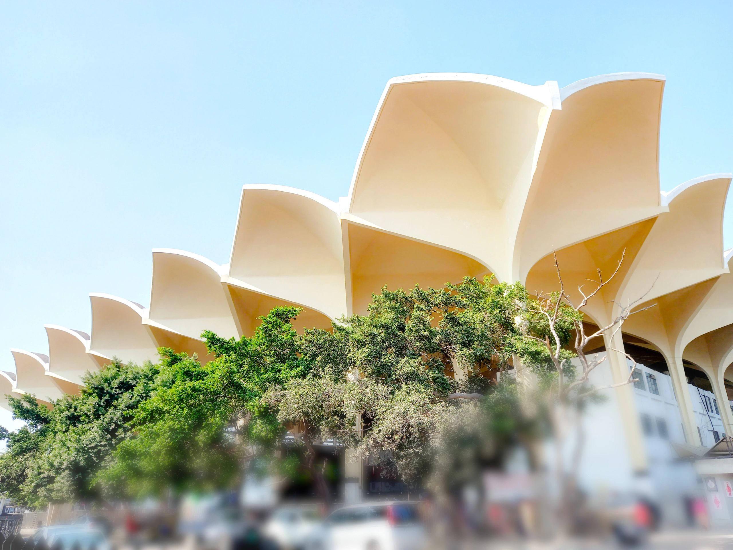 Prominent civic architecture in Bangladesh used as a background image