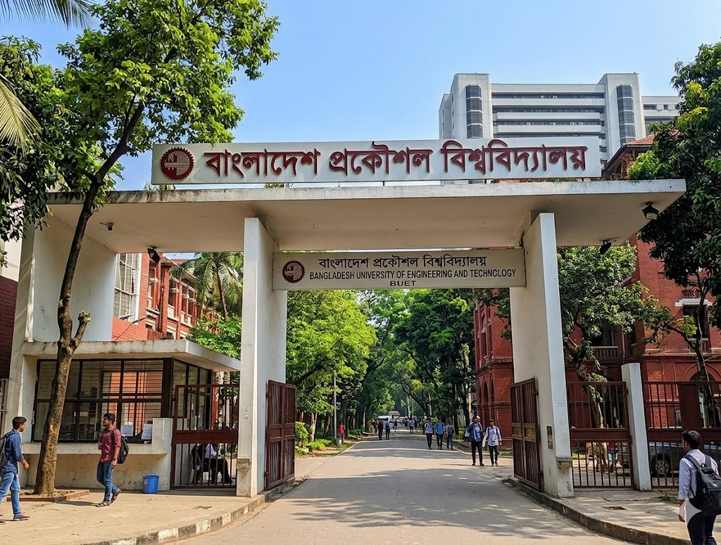 BUET campus image for Educational Background section